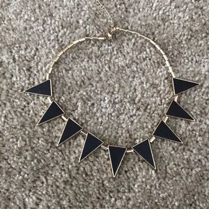 Black and gold necklace